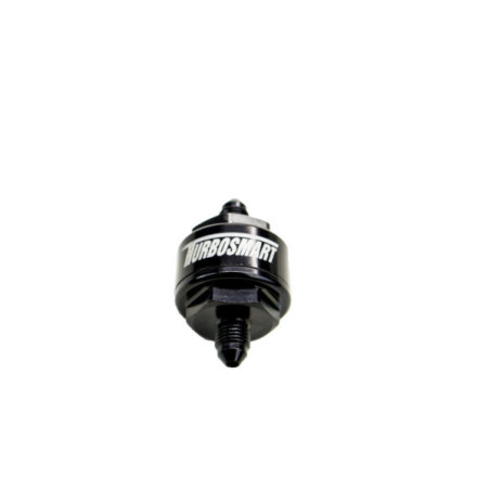 Billet Turbo Oil Feed Filter 44um -3AN – Black