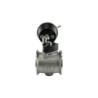 Pneumatic Straight Gate 6psi External Wastegate (Black)