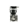 Pneumatic Straight Gate 6psi External Wastegate (Black)
