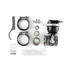 Pneumatic Straight Gate 6psi External Wastegate (Black)