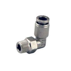 1/8" NPT 90º Pushloc...