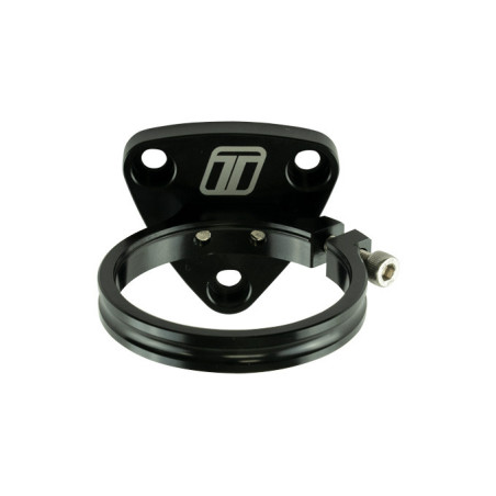 Fuel Pressure Regulator Billet Mounting Bracket (Black)