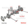 TRAILING ARM - UPPER FRONT BUSHING - FRONT