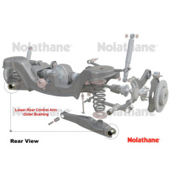 Control arm - lower rear outer bushing