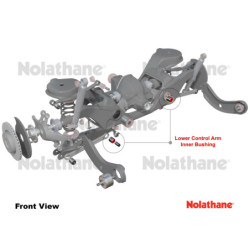 CONTROL ARM - LOWER FRONT INNER BUSHING - REAR