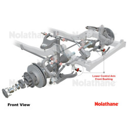 CONTROL ARM - LOWER INNER FRONT BUSHING - FRONT