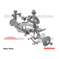 CONTROL ARM - LOWER INNER FRONT BUSHING - FRONT