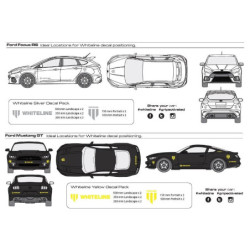 Whiteline Decal Kits