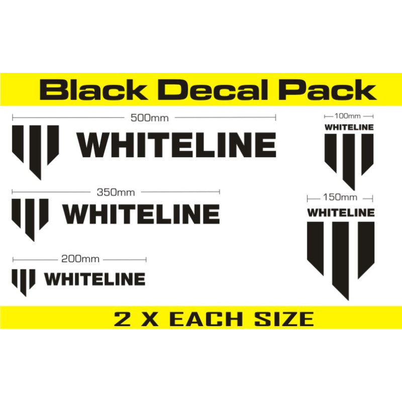 Whiteline Decal Kits
