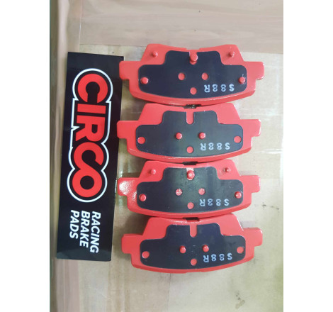 Plaquettes arrieres i20N S88 Circo