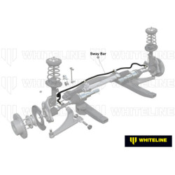 Whiteline BSF20Z - Barre Anti-Roulis Avant 22mm Réglable Subaru Impreza WRX STI GC 1993-2000