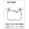 Plaquettes avant BMW Dixcel type Z 1219065
