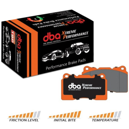 Plaquettes avant DBA Xtreme pour Focus RS mk3