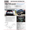 Echappement HKS Super Turbo Muffler Gen 2 Yaris GR Urban Matt edition