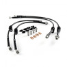 Jeu de durites noires aviations Honda Civic FK7 1.5T HEL HON-4-142