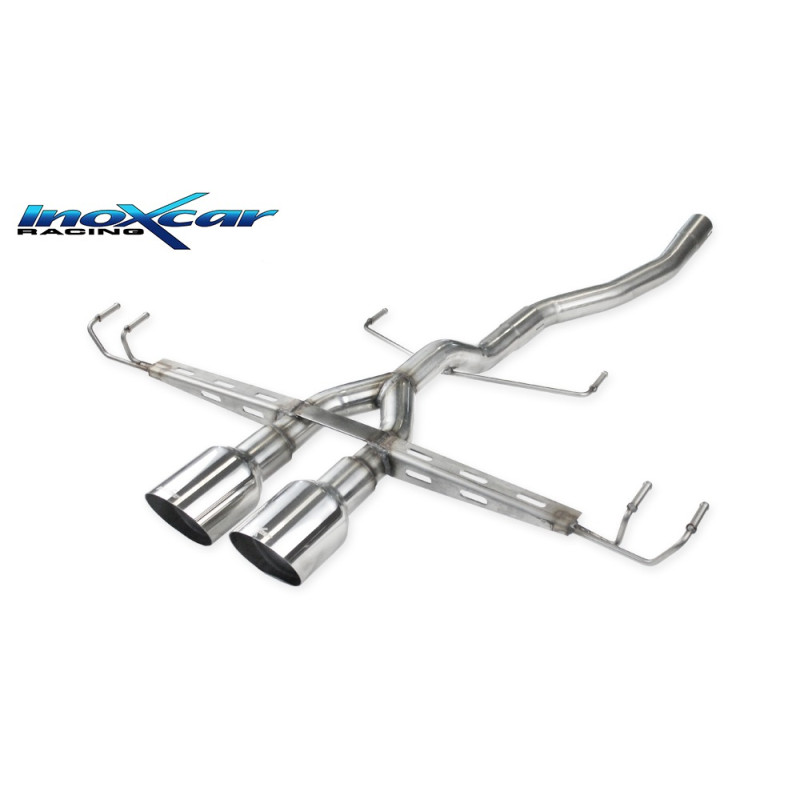 Echappement InoxCar  fulltube Civic FK7 1.5 turbo