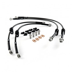 Jeu de durites noires aviations Toyota Yaris TS NCP13 1.5 mk1