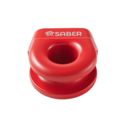 6061 Aluminium Spliced Winch Thimble UPDATED DESIGN   - Cerakote Red