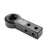 7075 Aluminium Rope Friendly Recovery Hitch Extended - Cerakote Black