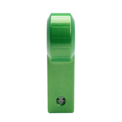 7075 Aluminium Rope Friendly Recovery Hitch - Green Prismatic