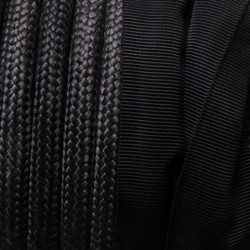 SaberPro® Double Braided 30M Winch Rope (black)
