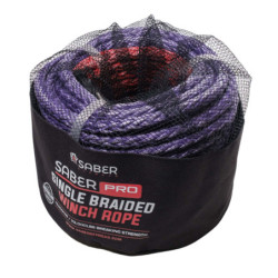 SaberPro® Double Braided 30M Winch Rope (blue)