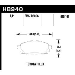 Hawk Brake Pad - Super Duty