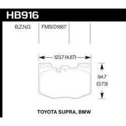 Hawk Brake Pad - HPS 5.0