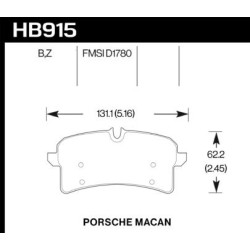 Hawk Brake Pad - HPS 5.0