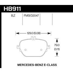 Hawk Brake Pad - Performance Ceramic