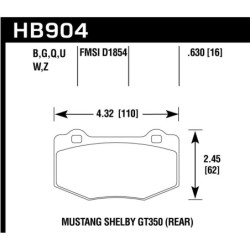Hawk Brake Pad - Performance Ceramic
