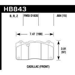 Hawk Brake Pad - Performance Ceramic