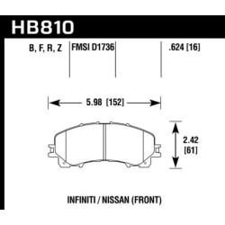 Hawk Brake Pad - HPS 5.0