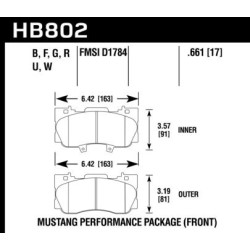 Hawk Brake Pad - DTC-70