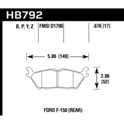 Hawk Brake Pad - Performance Ceramic