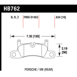 Hawk Brake Pad - Performance Ceramic