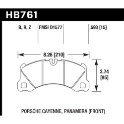 Hawk Brake Pad - Performance Ceramic