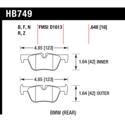 Hawk Brake Pad - Performance Ceramic
