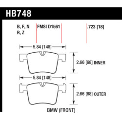 Hawk Brake Pad - Performance Ceramic