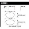 Hawk Brake Pad - DTC-60
