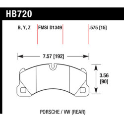 Hawk Brake Pad - Performance Ceramic