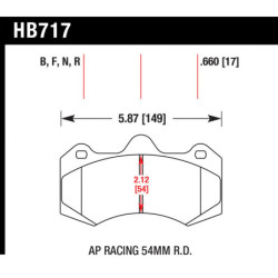 Hawk Brake Pad - HPS 5.0