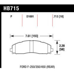 Hawk Brake Pad - LTS
