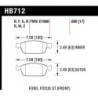 Hawk Brake Pad - Performance Ceramic