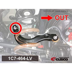 CUSCO Upper control arm bushes / Pillow ball type TOYOTA GR Corol