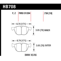 Hawk Brake Pad - Performance Ceramic