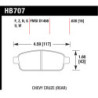 Hawk Brake Pad - HPS