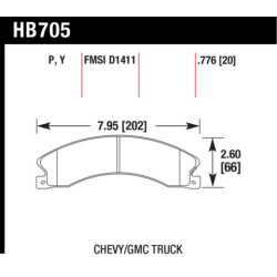 Hawk Brake Pad - LTS