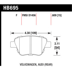 Hawk Brake Pad - HPS