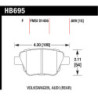 Hawk Brake Pad - HPS 5.0